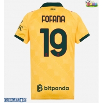 AC Milan Youssouf Fofana #19 Tredjedrakt Dame 2025-26 Kortermet